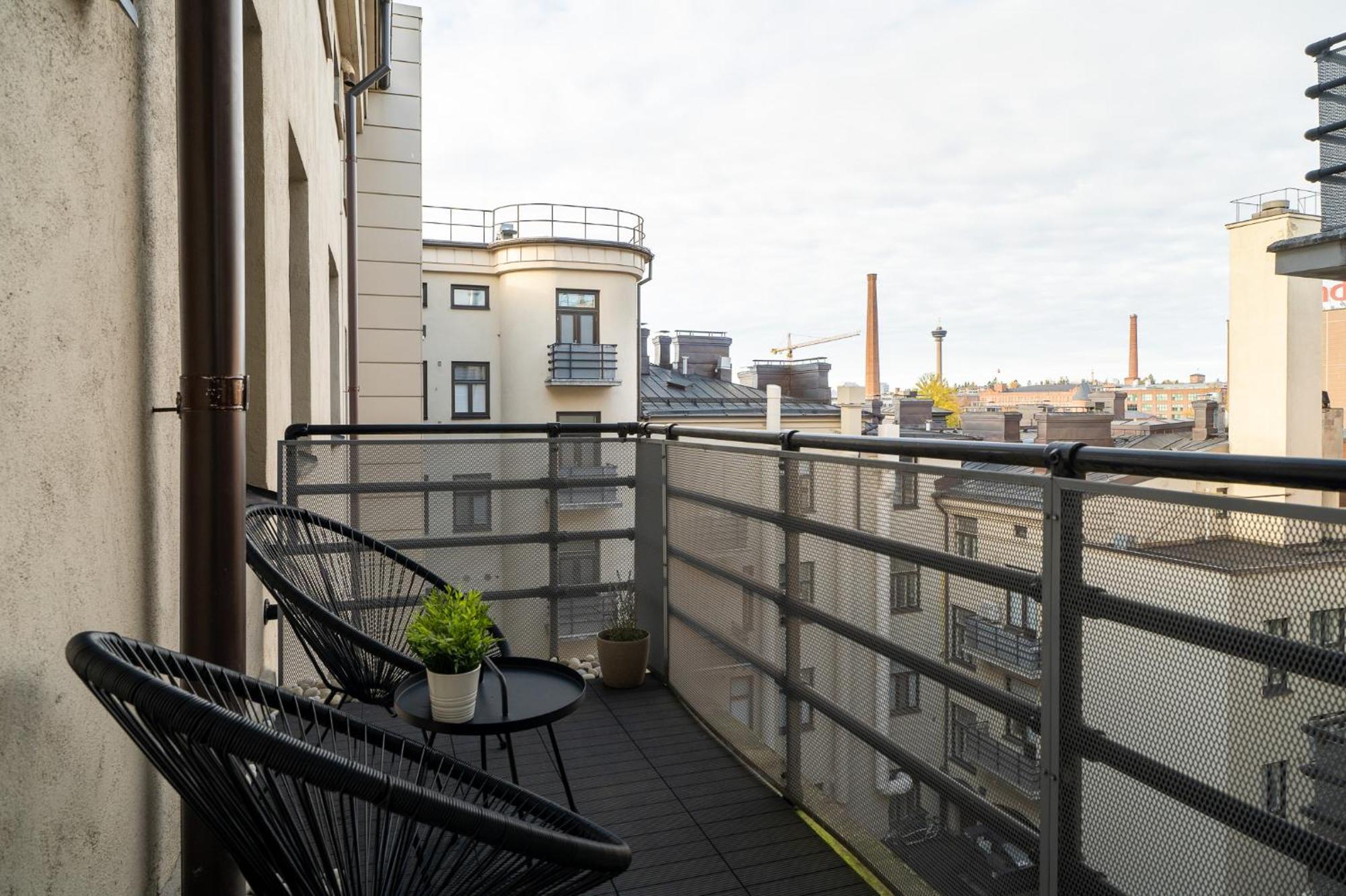 "Penthouse" - Renovated 1Br Apt With Sauna & 60M2 Private Terrace, Hosted By 2Ndhomes Tampere Exterior foto
